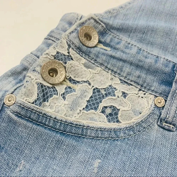 Guess lace jean jumper - Picture 4 of 8